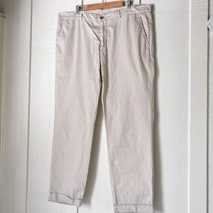 BRUNELLO CUCINELLI Italy Mens Cuffed Chino Pant 40